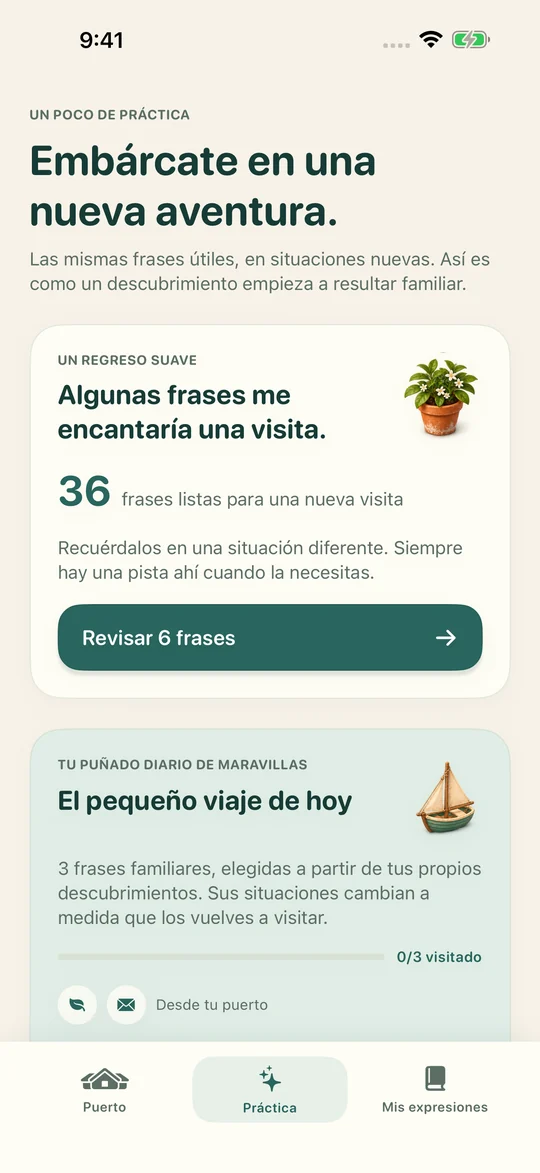 La misma expresión. Otra situación.