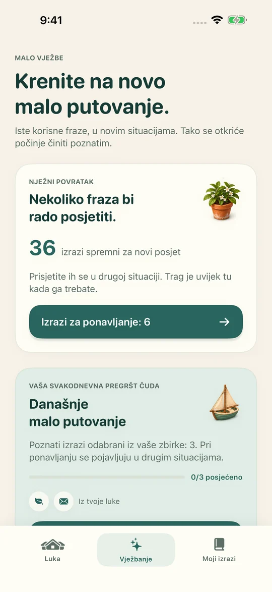 Isti izraz. Nova situacija.