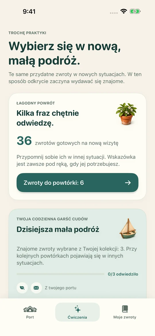 To samo wyrażenie. Nowa sytuacja.